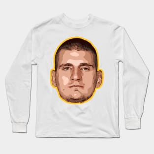 Nikola Jokic Denver Nuggets Long Sleeve T-Shirt